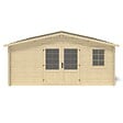 ALTANKA - Abri de jardin en bois - 25m2 - 5x5m - Ep. 28mm - Couleur: naturel - DOM591 - vignette