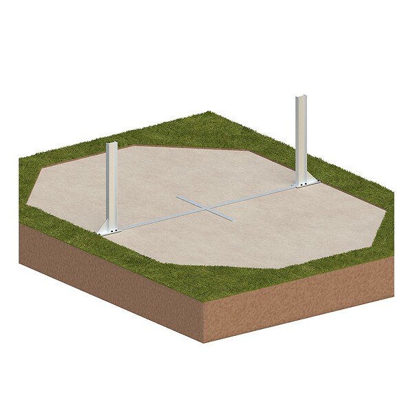ALTANKA - Piscine hors sol en bois NEMO 4.3 x 3 - H.1.18 m avec plage, bleu pâle, cadre en métal - sans dalle - BAS7302OSPU+PLA302 - large