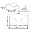ALTANKA - Garage en bois - 21m2 - 3.5x6m - imprégné - Ep. 28mm - couleur: marron - GAR20 - vignette