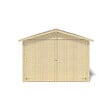 ALTANKA - Garage en bois - 18.19m2 - 3.05x5.91m - Ep. 18mm - couleur: naturel - GAR29 - vignette