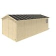 ALTANKA - Garage en bois - 18.19m2 - 3.05x5.91m - Ep. 18mm - couleur: naturel - GAR29 - vignette