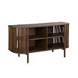 OVIALA - Buffet bohème 160 cm effet bois foncé - Marcus - vignette