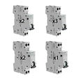 SIEMENS - SIEMENS Lot de 8 disjoncteurs modulaires Ph+N – 2×10A, 3×16A, 2×20A, 1×32A - vignette