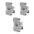 SIEMENS - SIEMENS Lot de 6 disjoncteurs modulaires Ph+N – 2×10A, 2×16A, 2×20A - vignette