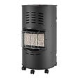 INTEC - Poele à gaz Rondo 4200W 3 puissances Noir - Chauffage d'appoint gaz mobile 80m² 5 roulettes INTEC - vignette