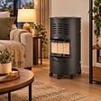 INTEC - Poele à gaz Rondo 4200W 3 puissances Noir - Chauffage d'appoint gaz mobile 80m² 5 roulettes INTEC - vignette