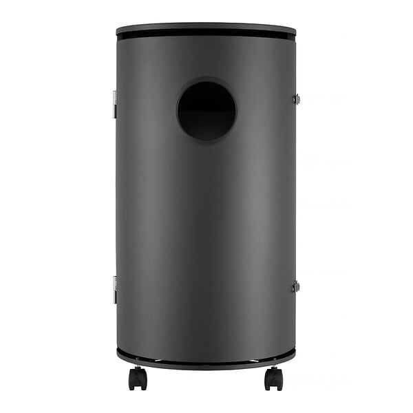 INTEC - Poele à gaz Rondo 4200W 3 puissances Noir - Chauffage d'appoint gaz mobile 80m² 5 roulettes INTEC - large
