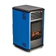 SAHARA - Chauffage à gaz 3,4KW Bleu Effet feu + Tuyau gaz + Détendeur butane Manhattan Sahara - vignette