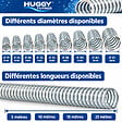 HUGGY TUYAUX - Tuyau d'aspiration ALIFLEX Ø 40 mm - Longueur 15 mètres - vignette