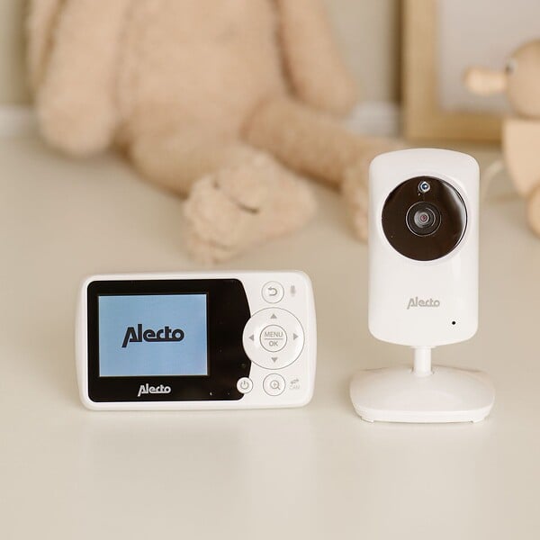 ALECTO - Babyphone vidéo Caméra écran couleur 2,4 pouces Vision nocturne VOX Interphone Portée 50 m Alecto - large