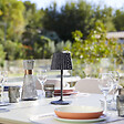 LUMISKY - Lampe de table sans fil ABBY Noir H30cm - vignette