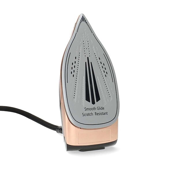 NEDIS - Centrale Vapeur 2400 W Noir & Rose Gold 7bars 40 g/min réservoir 1,5 L semelle Céramique Défroissage vertical Vêtement Nedis - large