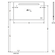BURGBAD - Miroir LED 120 cm Olena tactile et antibuée - vignette