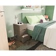 ARTPLAST - Commode de rangement 3 Tiroirs Amovibles Couleur taupe Effet tressé - Meuble de Rangement - Roulettes 39x38,5xH6cm ArtPlast - vignette