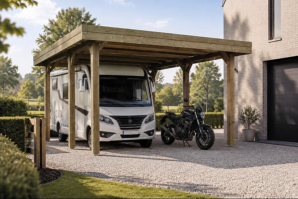 SOLID - CARPORT MODULAR 5064x5064x4250 - large