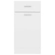 VIDAXL - vidaXL Armoire de plancher à tiroir "Lyon" Blanc 40x46x81,5cm - vignette