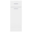 VIDAXL - vidaXL Armoire de plancher à tiroir "Lyon" Blanc 30x46x81,5cm - vignette
