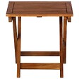 VIDAXL - vidaXL Chaises longues lot de 2 avec table et coussins Acacia solide - vignette