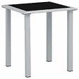 VIDAXL - vidaXL Chaises longues lot de 2 avec table Aluminium Crème - vignette