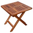 VIDAXL - vidaXL Chaises longues lot de 2 avec table Bois d'acacia solide - vignette