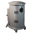 UNIVERSAL - Poêle à gaz Fonte véritable 3.4KW Gris Effet feu de bois Chauffage d'appoint Provence Sahara - vignette
