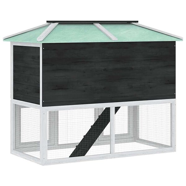 VIDAXL - vidaXL Cage double pour animaux Bois - large