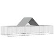 VIDAXL - vidaXL Poulailler 6 x 2 x 2 m Acier galvanisé - vignette