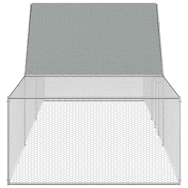 VIDAXL - vidaXL Poulailler 6 x 2 x 2 m Acier galvanisé - large