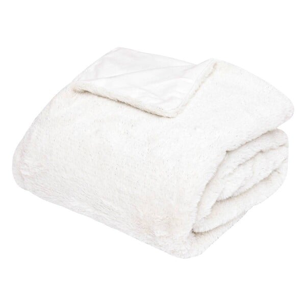 ATMOSPHERA - PLAID FOUR TILDE BLANC 130X180 - large