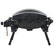 VIDAXL - vidaXL Barbecue à gaz portatif avec zone de cuisson Noir - vignette