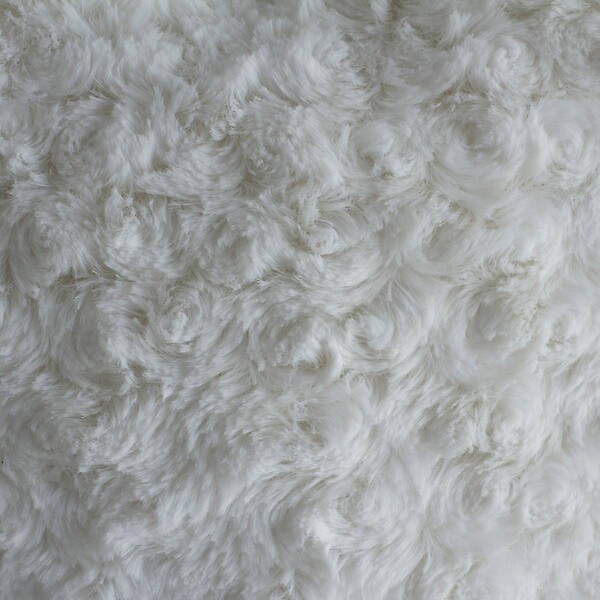 ATMOSPHERA - Coussin Coeur Bouclette Ivoire - large