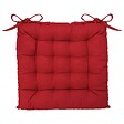 JARDIDECO - Coussin pour chaise de jardin Rouge 38 x 38 cm - vignette