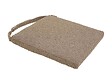 HESPERIDE - Galette de chaise Solfia 40 x 40 cm café - Hespéride - vignette