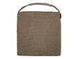 HESPERIDE - Galette de chaise Solfia 40 x 40 cm café - Hespéride - vignette