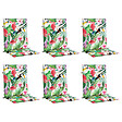VIDAXL - vidaXL Coussins de chaise à dossier bas lot de 6 multicolore tissu - vignette