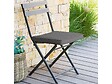 HESPERIDE - Galette de chaise de jardin 40 x 40 cm Ardoise - Hespéride - vignette
