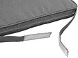 HESPERIDE - Galette de chaise de jardin 40 x 40 cm Ardoise - Hespéride - vignette