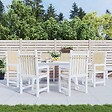 VIDAXL - vidaXL Coussins de chaise de jardin à dossier bas lot de 6 beige - vignette