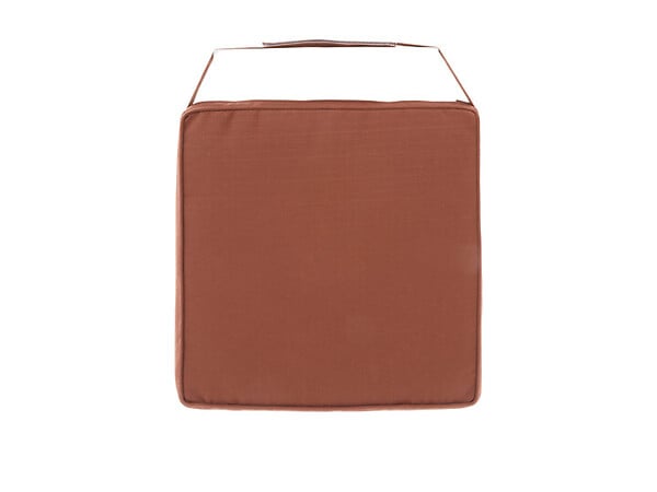 HESPERIDE - Galette de chaise de jardin 40 x 40 cm Acajou - Hespéride - large