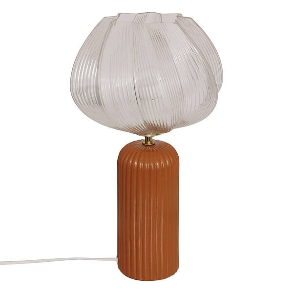 ATMOSPHERA - Lampe à poser Phylas camel H45,5cm - large