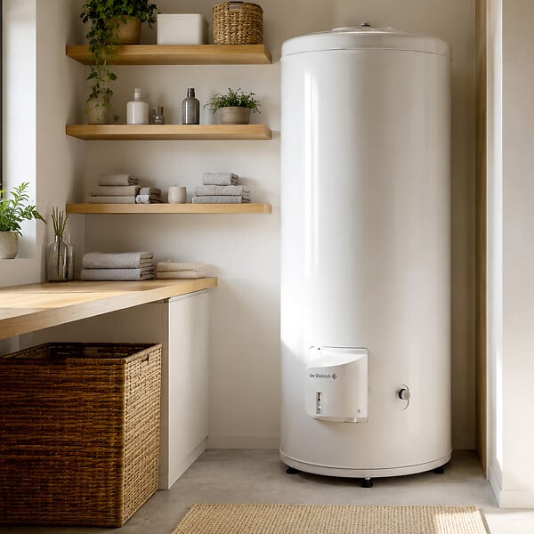 DE DIETRICH - Chauffe eau électrique Vertical Sol De Dietrich Stéatite 250 L - large