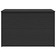 VIDAXL - vidaXL Boîte de rangement de jardin noir 150x100x100 cm résine tressée - vignette