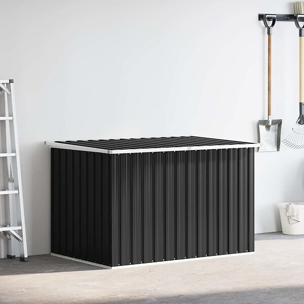 VIDAXL - vidaXL Boîte de rangement de jardin Anthracite 171x99x93 cm - large