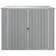 VIDAXL - vidaXL Abri de jardin Gris 195x198x159 cm Acier galvanisé - vignette