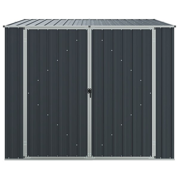 VIDAXL - vidaXL Abri de jardin Anthracite 195x198x159 cm Acier galvanisé - large
