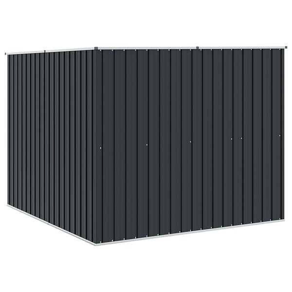 VIDAXL - vidaXL Abri de jardin Anthracite 195x198x159 cm Acier galvanisé - large