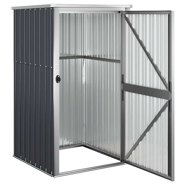 VIDAXL - vidaXL Abri à outils de jardin anthracite 88x89x161 cm acier galvanisé - large
