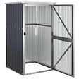 VIDAXL - vidaXL Abri à outils de jardin anthracite 88x89x161 cm acier galvanisé - vignette