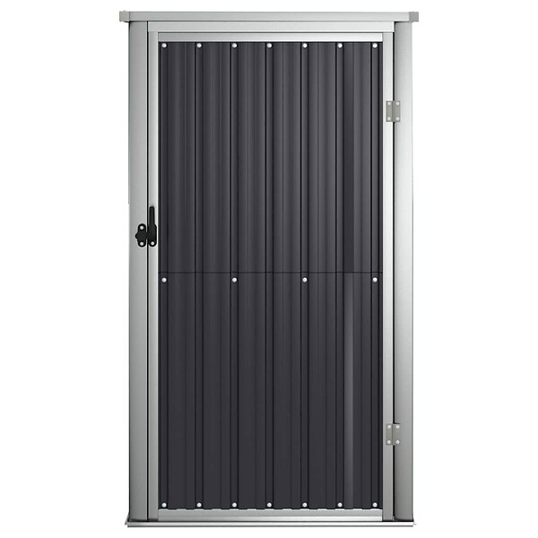 VIDAXL - vidaXL Abri à outils de jardin anthracite 88x89x161 cm acier galvanisé - large