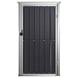 VIDAXL - vidaXL Abri à outils de jardin anthracite 88x89x161 cm acier galvanisé - vignette